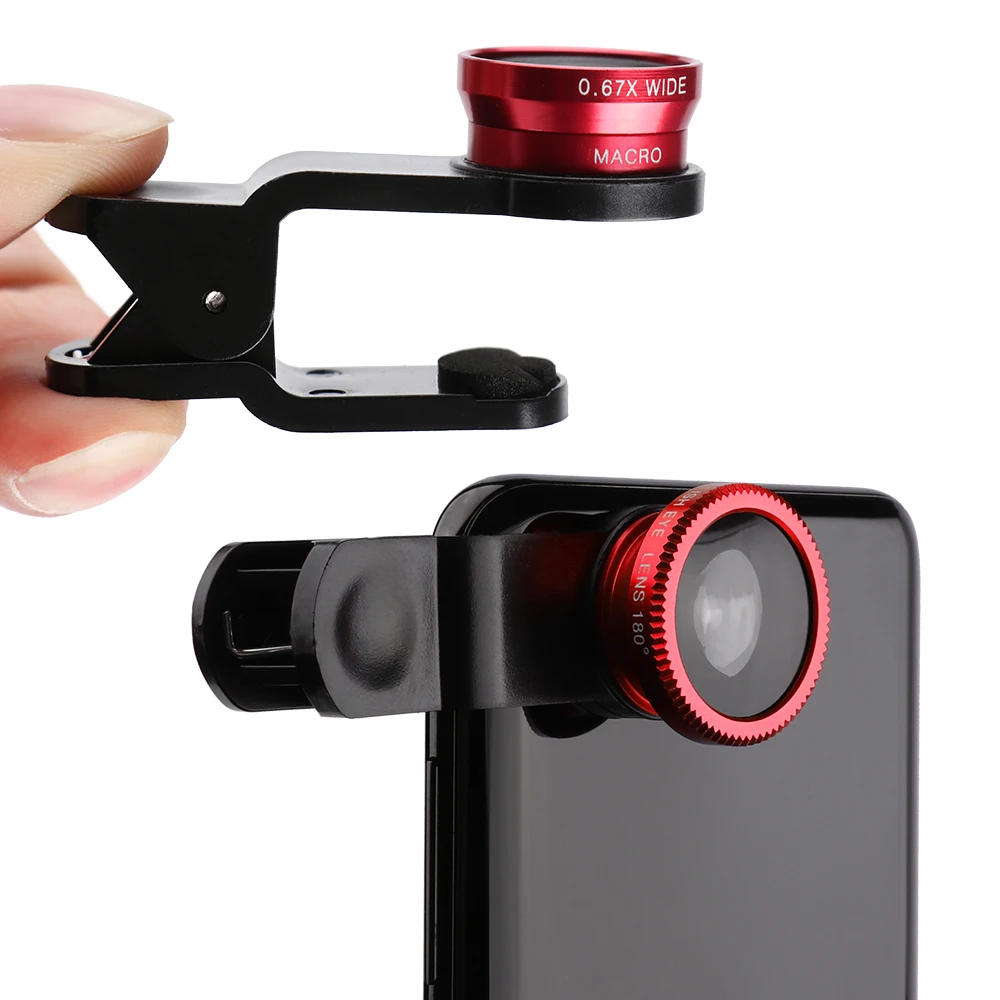 New Photography 3 In 1 Fish Eye Wide-angle Macro SLR Special Effects Universal Phone Professional External Lens Universal Clip
New Photography 3 In 1 Fish Eye Wide-angle Macro SLR Special Effects Universal Phone Professional External Lens Universal Clip