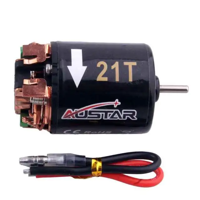 RC RS 540 Brushed Motor 21T Turn 20000 For 1/10 Rock Crawler SCX10 D90 RC4WD