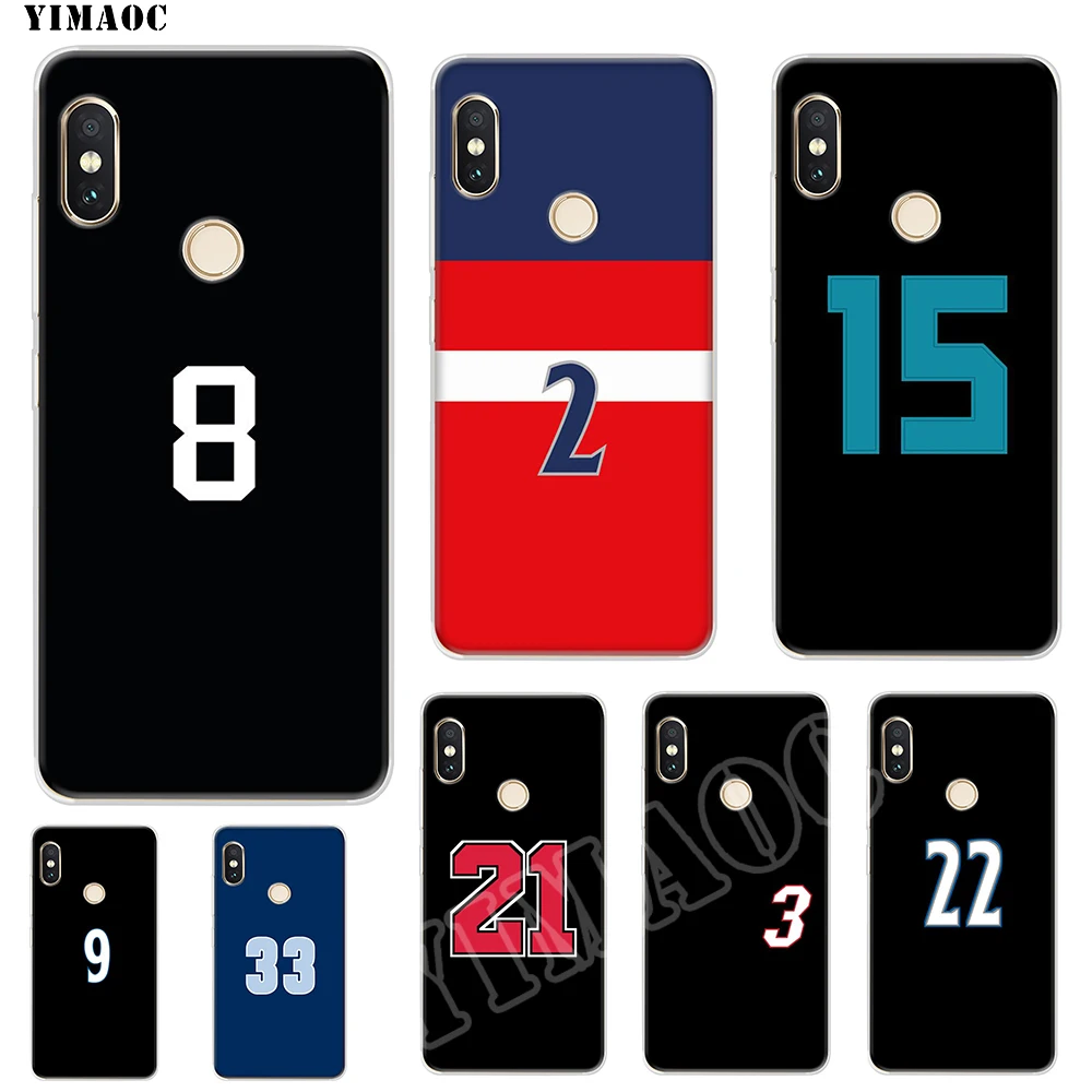 YIMAOC Basketball number design Soft Silicone Case for POCOPHONE F1 for Xiaomi Redmi Note 6 7 Pro 6A Mi 8 Lite TPU Cover
YIMAOC Basketball number design Soft Silicone Case for POCOPHONE F1 for Xiaomi Redmi Note 6 7 Pro 6A Mi 8 Lite TPU Cover