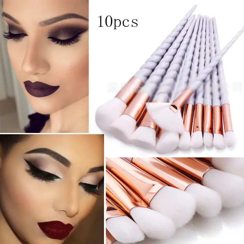 10pcs Unicorn Makeup Brush Set Foundation Blending Powder Eye shadow Make Up Brushes White Black Cosmetic Beauty Make Up Tools d
10pcs Unicorn Makeup Brush Set Foundation Blending Powder Eye shadow Make Up Brushes White Black Cosmetic Beauty Make Up Tools d