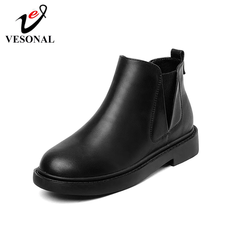 VESONAL Brand 2019 Fashion Casual Winter Warm Women Boots Slip-On Plush Ankle Boots Women Shoes Female Booties Woman Footwear
VESONAL Brand 2019 Fashion Casual Winter Warm Women Boots Slip-On Plush Ankle Boots Women Shoes Female Booties Woman Footwear