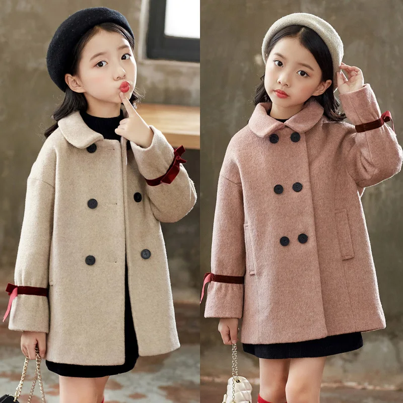2019 Kids Girl Woollen Coat Autumn Winter Fashion Overcoat for Baby Girls Jacket Christmas Warm Outerwear Children's Clothing
2019 Kids Girl Woollen Coat Autumn Winter Fashion Overcoat for Baby Girls Jacket Christmas Warm Outerwear Children's Clothing