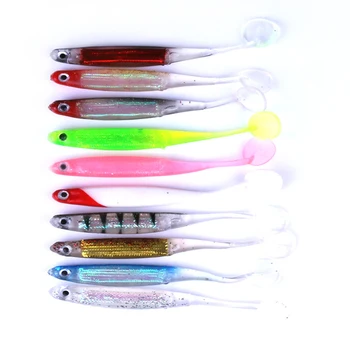 10pcs/lot Pesca Artificial Fishing Lure 10cm/5g Soft Lure Japan Shad Worm Swimbait Jig Head Fly Fishing Silicon Rubber Fish
10pcs/lot Pesca Artificial Fishing Lure 10cm/5g Soft Lure Japan Shad Worm Swimbait Jig Head Fly Fishing Silicon Rubber Fish
