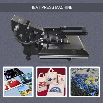16" x 20" / 40x50cm Heat Press Machine Digital Clamshell Heat Transfer Sublimation Machine for DIY T-shirt Mouse Pad Phone Case
16" x 20" / 40x50cm Heat Press Machine Digital Clamshell Heat Transfer Sublimation Machine for DIY T-shirt Mouse Pad Phone Case