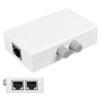 10PCS/UTP STP 2 in 1 out 2 Ports RJ45 LAN CAT Network Switch Selector Internal External Networking Switcher Splitter Box
10PCS/UTP STP 2 in 1 out 2 Ports RJ45 LAN CAT Network Switch Selector Internal External Networking Switcher Splitter Box