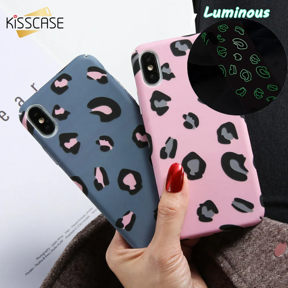 KISSCASE Sexy Leopard Luminous Case For iPhone X 7 8 Plus Hard PC Cases For iPhone 5 5s SE 6 6s 7 8 Plus X XR XS Max Cover Funda
KISSCASE Sexy Leopard Luminous Case For iPhone X 7 8 Plus Hard PC Cases For iPhone 5 5s SE 6 6s 7 8 Plus X XR XS Max Cover Funda