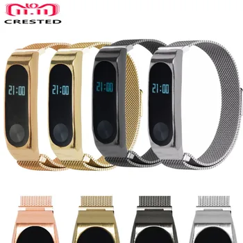 CRESTED Milanese Loop for xiaomi mi band 2 wrist strap Magnetic buckle Link Bracelet for xiaomi mi band2 wrist band Bracelets
CRESTED Milanese Loop for xiaomi mi band 2 wrist strap Magnetic buckle Link Bracelet for xiaomi mi band2 wrist band Bracelets