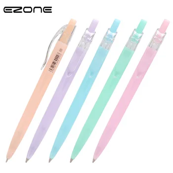 EZONE 5PCS/Set Candy Color Press Ballpoint Pens Blue Ink Plastic Kawaii Cute Pen Stationery School Office Supply Students Gift
EZONE 5PCS/Set Candy Color Press Ballpoint Pens Blue Ink Plastic Kawaii Cute Pen Stationery School Office Supply Students Gift