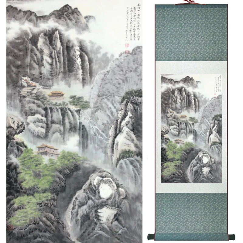 Mountain and river painting Home Office Decoration Chinese scroll painting mountain and River painting LTW2017112601
Mountain and river painting Home Office Decoration Chinese scroll painting mountain and River painting LTW2017112601