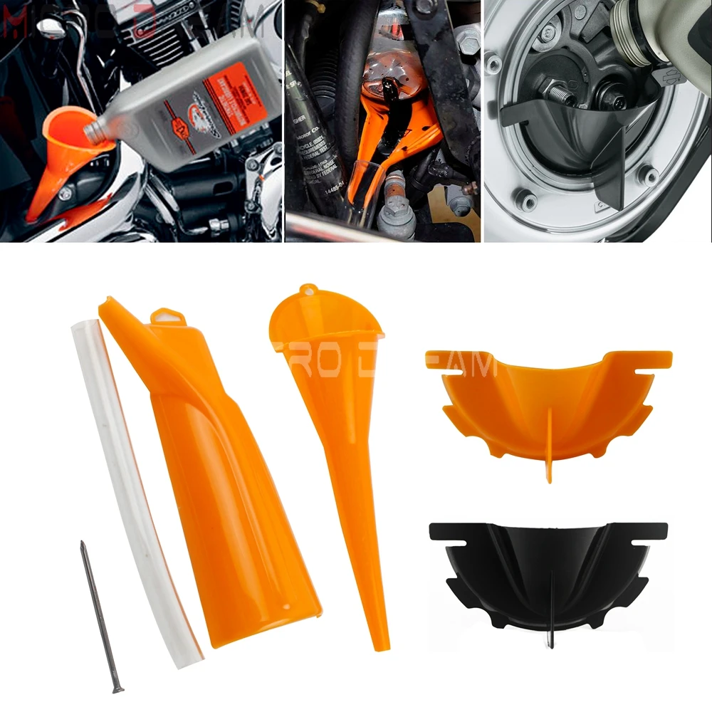 Large Plastic Primary Case Oil Fill Funnel Drip-Free Catcher Drain Oil Filter Funnel For Harley Dyna Softail Touring Sportster
Large Plastic Primary Case Oil Fill Funnel Drip-Free Catcher Drain Oil Filter Funnel For Harley Dyna Softail Touring Sportster