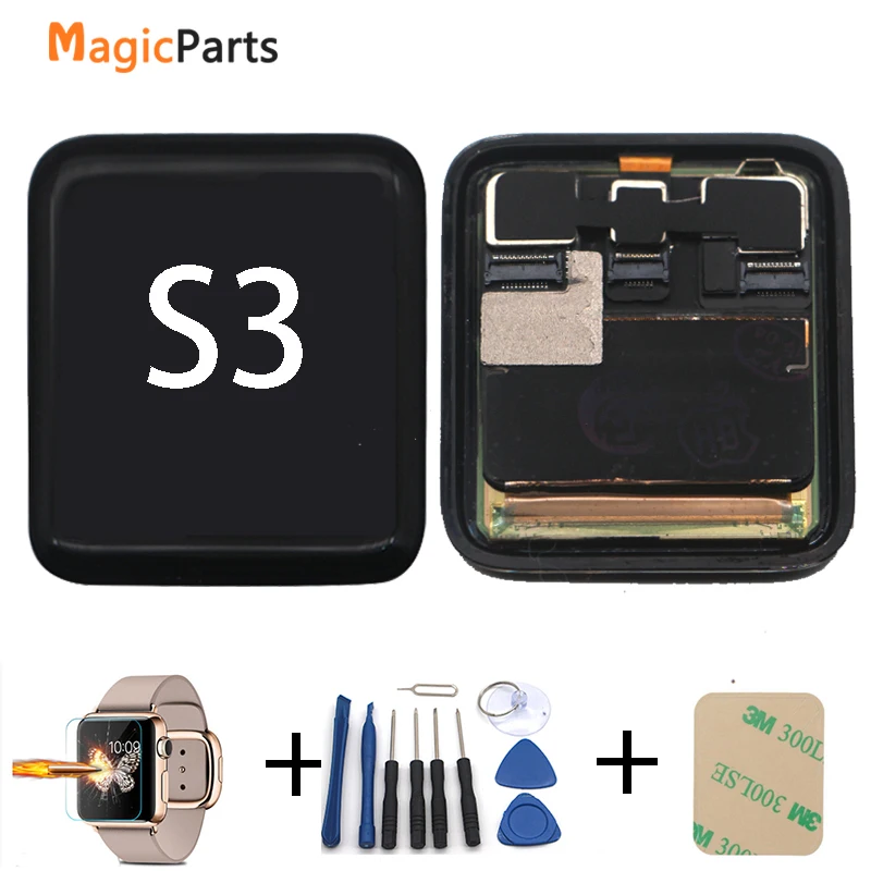For Apple Watch Series 3 LCD Display Touch Screen Digitizer 38mm/42mm Lcd Pantalla Replacement S3 LCD
For Apple Watch Series 3 LCD Display Touch Screen Digitizer 38mm/42mm Lcd Pantalla Replacement S3 LCD