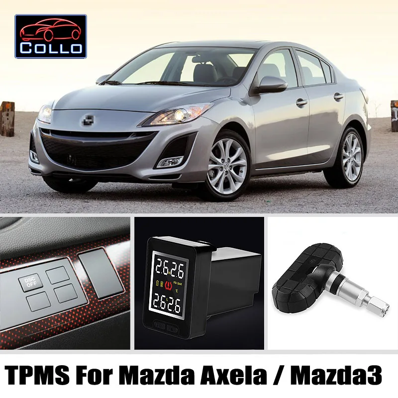 Special For Mazda 3 Mazda3 Axela / Auto TPMS Tire Pressure Monitoring System Of Internal Sensors / Embedded Installation
Special For Mazda 3 Mazda3 Axela / Auto TPMS Tire Pressure Monitoring System Of Internal Sensors / Embedded Installation