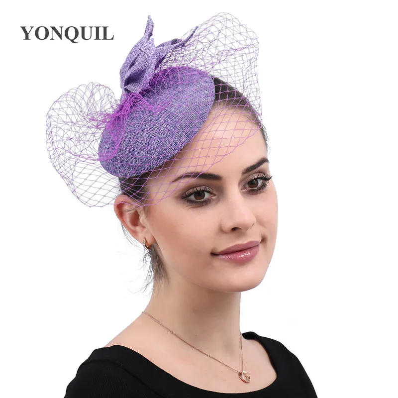 Bridal veils hats ladies elegant fascinators bridal married women wedding headwear ladies party show race mesh hair accessories
Bridal veils hats ladies elegant fascinators bridal married women wedding headwear ladies party show race mesh hair accessories