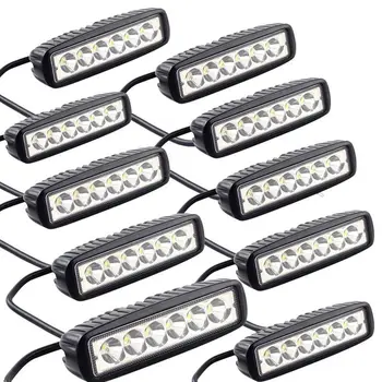 18w LED Light Headlight Work Light Lamp Offroad High Power ATV 4x4 Tractor Light Fog Driving Bar Truck SUV Car Waterproof IP67
18w LED Light Headlight Work Light Lamp Offroad High Power ATV 4x4 Tractor Light Fog Driving Bar Truck SUV Car Waterproof IP67