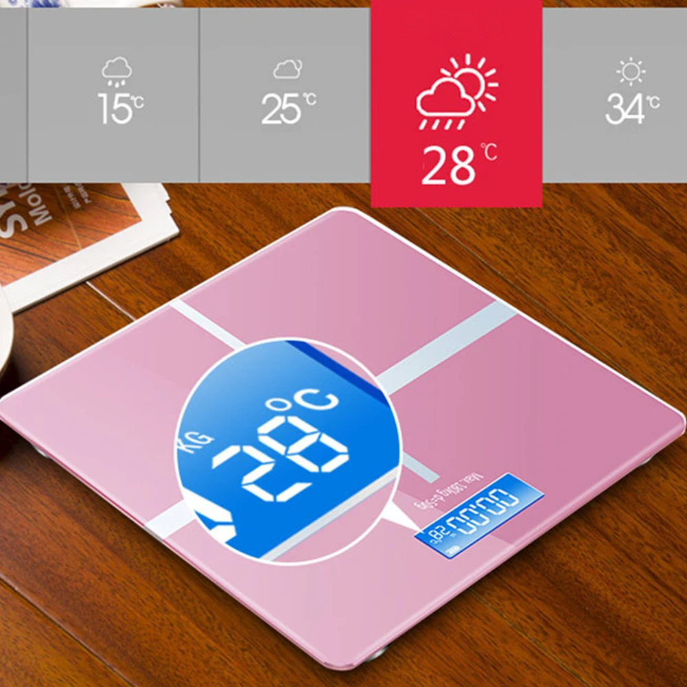 1pc Bathroom Body Fat bmi Scale Digital Human Weight Mi Scales Floor lcd display Body Index Electronic Smart Weighing Scales
1pc Bathroom Body Fat bmi Scale Digital Human Weight Mi Scales Floor lcd display Body Index Electronic Smart Weighing Scales