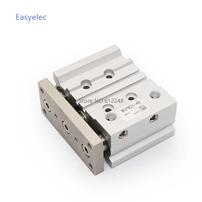 

MGPM/MGPL MGPM20 MGPL20 Bore 10-50 Compact pneumatic air cylinder with guide rod cylinder MGPM20-10 MGPM20-20 MGPM20-30