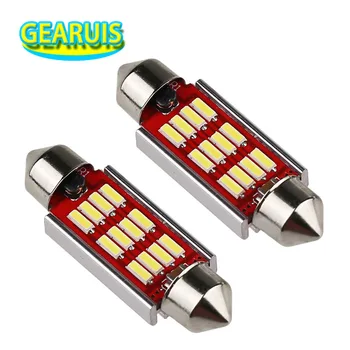 100pcs Super Bright Dome light C5W Festoon Canbus 12 SMD 4014 LED Non polar 36mm 39mm 41mm For Audi A4 Interior Lights
100pcs Super Bright Dome light C5W Festoon Canbus 12 SMD 4014 LED Non polar 36mm 39mm 41mm For Audi A4 Interior Lights
