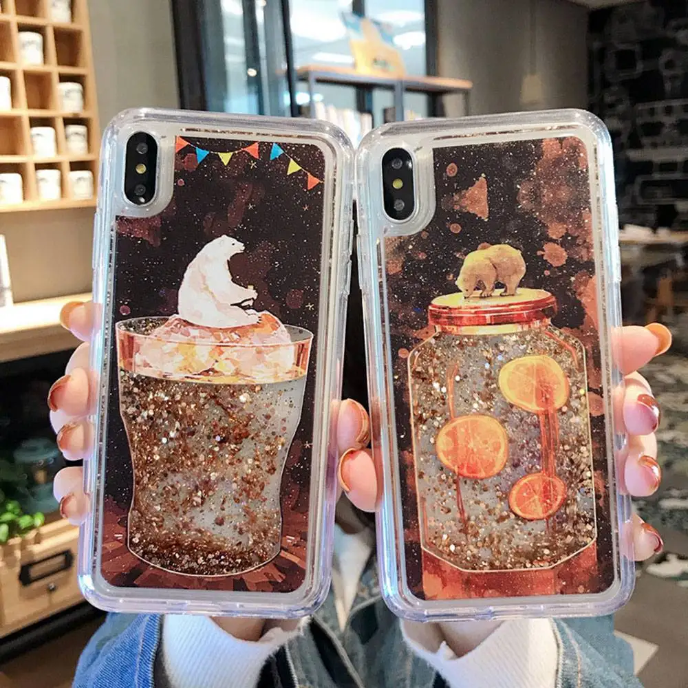 KISSCASE Dynamic Liquid Phone Case For Xiaomi Redmi Note 7 6 Pro 6A 5A 5 Plus Mi 9 8 A2 Lite Cute Bear Soft TPU Back Cover Coque
KISSCASE Dynamic Liquid Phone Case For Xiaomi Redmi Note 7 6 Pro 6A 5A 5 Plus Mi 9 8 A2 Lite Cute Bear Soft TPU Back Cover Coque