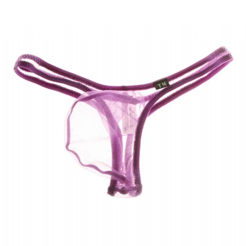 

2018 Hot Sale New Brand Jockstrap Gay Underwear Sexy G Strings Men Thongs Transparent Ultra Low Rise Tanga Hombre Cueca Lingerie