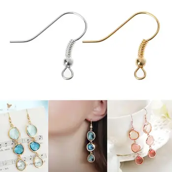 100Pcs Silver Gold Earring Hooks Ear Wires Hypo-allergeni DIY Jewelry Findings earring findings
100Pcs Silver Gold Earring Hooks Ear Wires Hypo-allergeni DIY Jewelry Findings earring findings