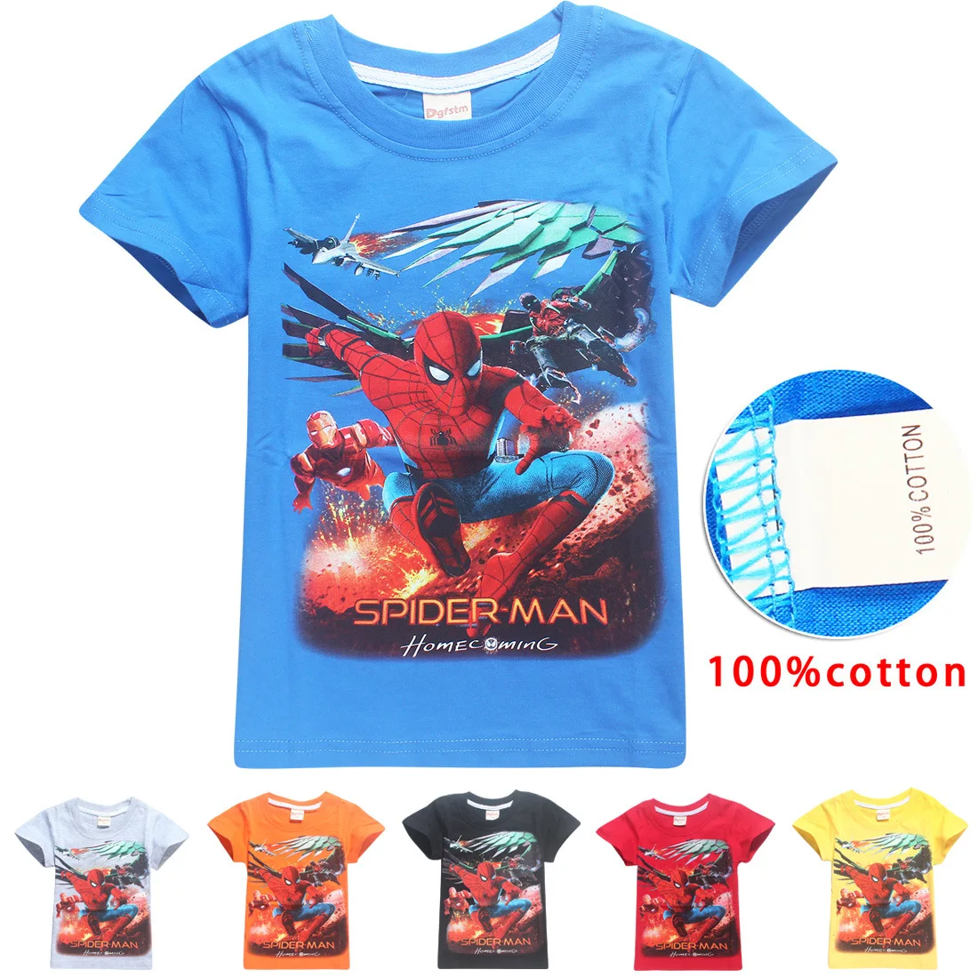 LINGQISHIZU Short Sleeves T-Shirts For Boys Girls High quality Cotton Cartoon Printing Tees Tops Kids Casual Children's Clothing
LINGQISHIZU Short Sleeves T-Shirts For Boys Girls High quality Cotton Cartoon Printing Tees Tops Kids Casual Children's Clothing