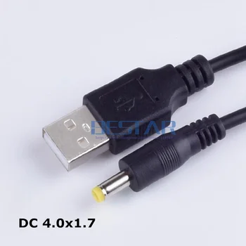 Black DC Power Plug Adapter USB 2.0 Convert To DC 4.0*1.7 / 4.0*1.7mm 4.0mm x 1.7mm 4.0mm/1.7mm Jack charging power Cable 1M 3FT
Black DC Power Plug Adapter USB 2.0 Convert To DC 4.0*1.7 / 4.0*1.7mm 4.0mm x 1.7mm 4.0mm/1.7mm Jack charging power Cable 1M 3FT