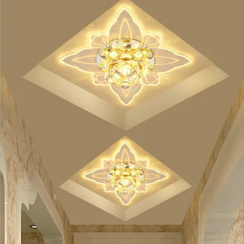 Corridor Mirror Ceiling Lamp Aisle Veranda Lighting Down Crystal Mordern Flush Mounted LED Hallway Ceiling Lights
Corridor Mirror Ceiling Lamp Aisle Veranda Lighting Down Crystal Mordern Flush Mounted LED Hallway Ceiling Lights