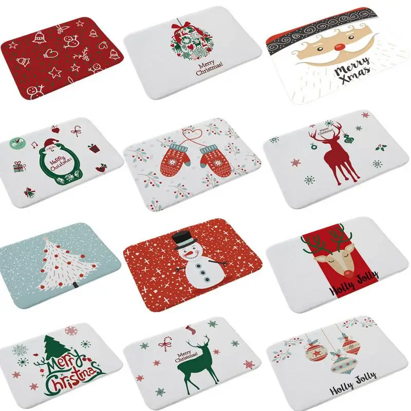 Santa Snowman Tree Deer Printed Christmas Carpet Floor Entrance Door Bathroom Mat Indoor Bathtub Carpet Doormats Decor Hot Sale
Santa Snowman Tree Deer Printed Christmas Carpet Floor Entrance Door Bathroom Mat Indoor Bathtub Carpet Doormats Decor Hot Sale