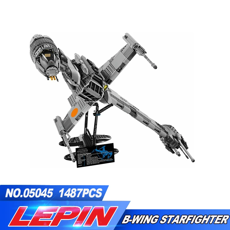 Lepin 05045 New 1487Pcs Genuine Series The B-wing Starfighter Building Blocks Bricks Educational Toys 10227
Lepin 05045 New 1487Pcs Genuine Series The B-wing Starfighter Building Blocks Bricks Educational Toys 10227