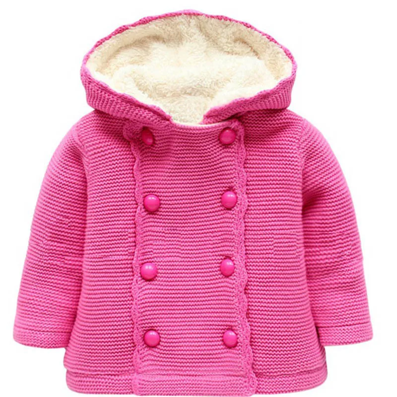 Winter Cotton Plus Velvet Girl Sweater Hooded Thicken Kids Tops Toddler Boy Girl Long Sleeve Double Breasted Warm Children Coat
Winter Cotton Plus Velvet Girl Sweater Hooded Thicken Kids Tops Toddler Boy Girl Long Sleeve Double Breasted Warm Children Coat