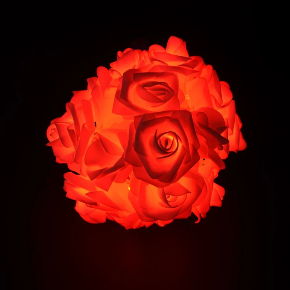 AA Battery Rose Red (4)