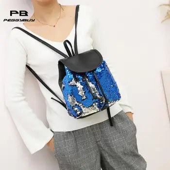 Fashion Sequins Backpack Preppy Schoolbags Drawstring Shoulder Bag School backpacks for Women Girls Travelbag Shiny bagpack
Fashion Sequins Backpack Preppy Schoolbags Drawstring Shoulder Bag School backpacks for Women Girls Travelbag Shiny bagpack