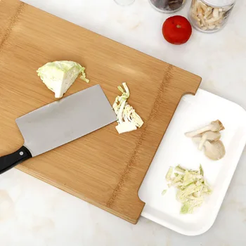 Bamboo Cutting Board With Plastic White Drawer 1Pcs Chopping Block For Food Rectangle Kitchen Board Practical Kitchen Accessory
Bamboo Cutting Board With Plastic White Drawer 1Pcs Chopping Block For Food Rectangle Kitchen Board Practical Kitchen Accessory