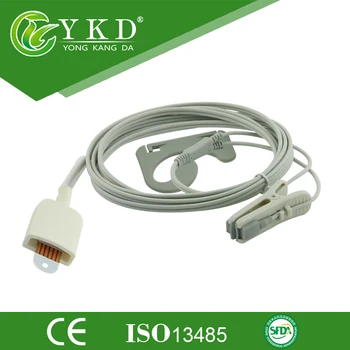 Human Ear clip Spo2 Sensor with 3m and 6 pins for Masimo Patient Monitor from Chinese manufacture
Human Ear clip Spo2 Sensor with 3m and 6 pins for Masimo Patient Monitor from Chinese manufacture