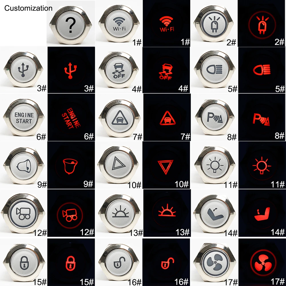 19mm Customization button latching/Momentary metal Brass rhodium plating push button switch ring lamp flat round fans light
19mm Customization button latching/Momentary metal Brass rhodium plating push button switch ring lamp flat round fans light