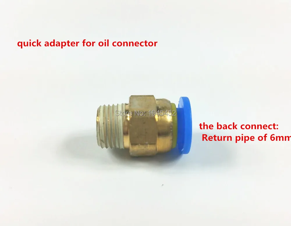 Free shipping!quick adapter for oil connector, return oil collection joints,for injector oil connector
Free shipping!quick adapter for oil connector, return oil collection joints,for injector oil connector