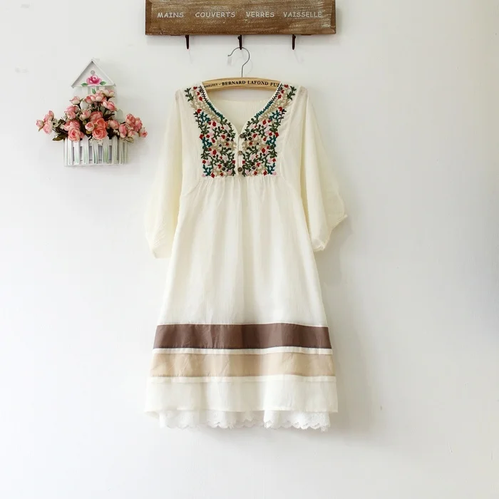 New 2019 Summer Style Dress Vestidos De Festa Women Clothing Plus Size Boho Dress Casual Dresses Embroidered Dress Free Shipping
New 2019 Summer Style Dress Vestidos De Festa Women Clothing Plus Size Boho Dress Casual Dresses Embroidered Dress Free Shipping