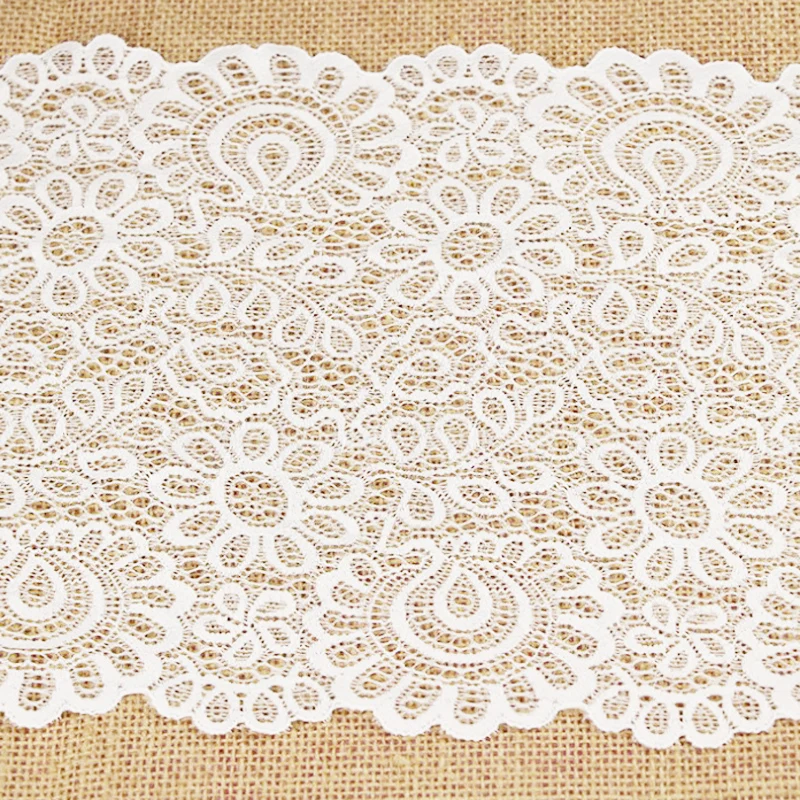 (3 meters) 22cm white elastic lace Fabric French hollow underwear stretch lace Trim DIY French hollow underwear
(3 meters) 22cm white elastic lace Fabric French hollow underwear stretch lace Trim DIY French hollow underwear