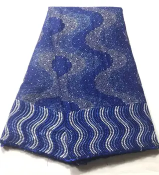 New Fashion Blue Flower Guipure Lace Net Fabric 2019 African Embroidery Mesh Wedding Dresses Tissu Swiss Voile In Switzerland
New Fashion Blue Flower Guipure Lace Net Fabric 2019 African Embroidery Mesh Wedding Dresses Tissu Swiss Voile In Switzerland