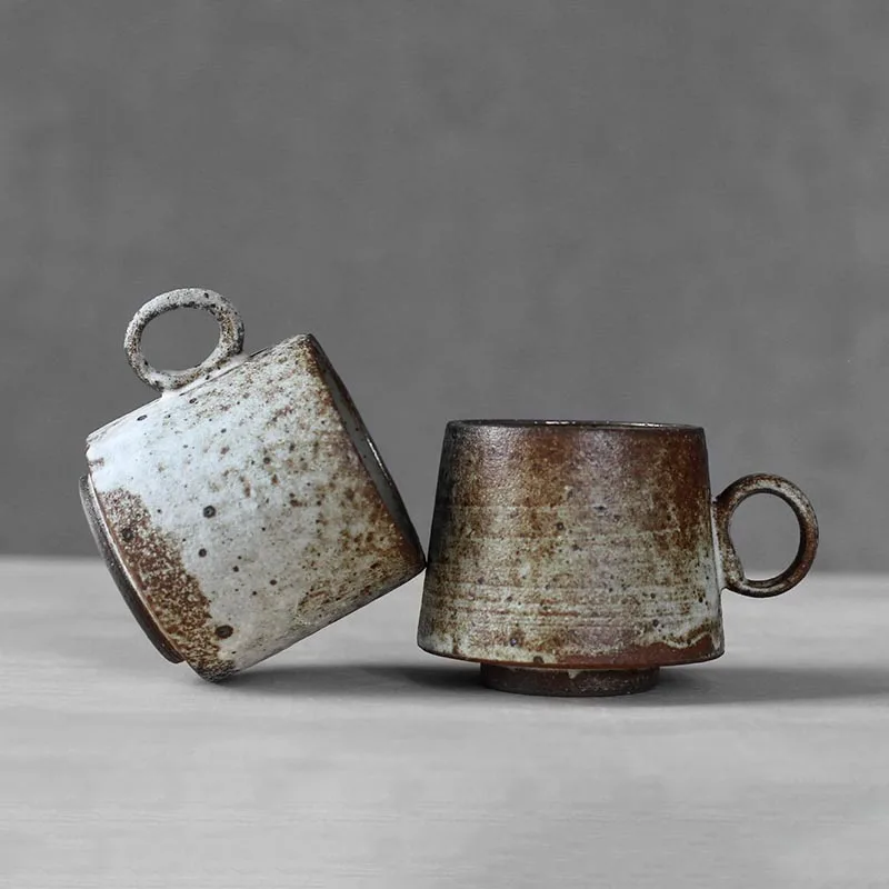150/200ml Jingdezhen Ceramic Coarse Pottery Coffee Cup Handmade Vintage Mug Office Tea Coffee Milk Water Drinkware Breakfast Cup
150/200ml Jingdezhen Ceramic Coarse Pottery Coffee Cup Handmade Vintage Mug Office Tea Coffee Milk Water Drinkware Breakfast Cup