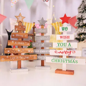 Creative Wooden Mini Desktop Christmas Tree Star Home Decoration Ornaments Creative Decoration drop shipping
Creative Wooden Mini Desktop Christmas Tree Star Home Decoration Ornaments Creative Decoration drop shipping