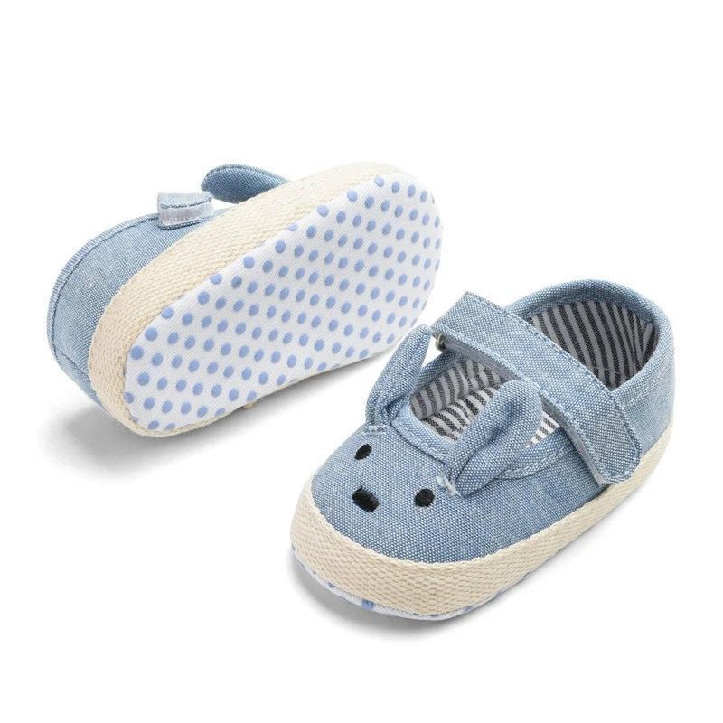 Baby Shoes for Girls Soft Sole Crib Toddler Shoes Kids Anti-slip T-tied Cloth Walking Sneaker For Baby Boys Cute cartoon rabbit
Baby Shoes for Girls Soft Sole Crib Toddler Shoes Kids Anti-slip T-tied Cloth Walking Sneaker For Baby Boys Cute cartoon rabbit