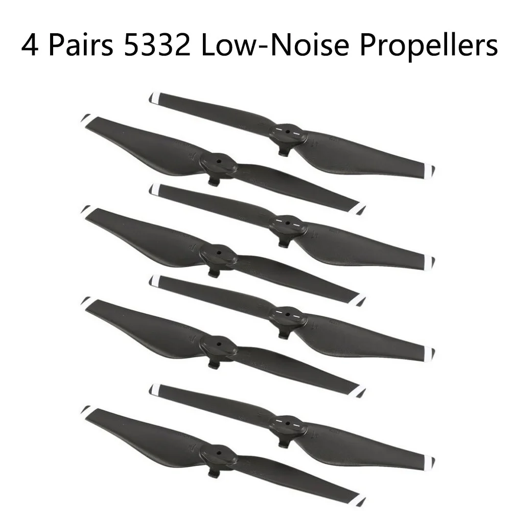 4 Pairs 5332 Low-Noise Quick Release CW CCW Blades Props Propellers for DJI Mavic Air FPV Foldable Drone RC Accessories Parts
4 Pairs 5332 Low-Noise Quick Release CW CCW Blades Props Propellers for DJI Mavic Air FPV Foldable Drone RC Accessories Parts