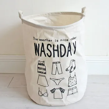 40*50cm Cotton Linen Laundry Basket for Dirty Clothes Waterproof Folding Toy Organizer Storage Bucket Home Storage&Organization
40*50cm Cotton Linen Laundry Basket for Dirty Clothes Waterproof Folding Toy Organizer Storage Bucket Home Storage&Organization