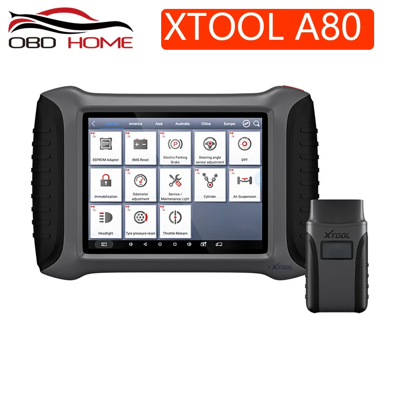 Car Diagnostic tool XTOOL A80 With Bluetooth/WiFi Full System Car OBDII Car Repair Tool Vehicle Programming/Odometer adjustment
Car Diagnostic tool XTOOL A80 With Bluetooth/WiFi Full System Car OBDII Car Repair Tool Vehicle Programming/Odometer adjustment