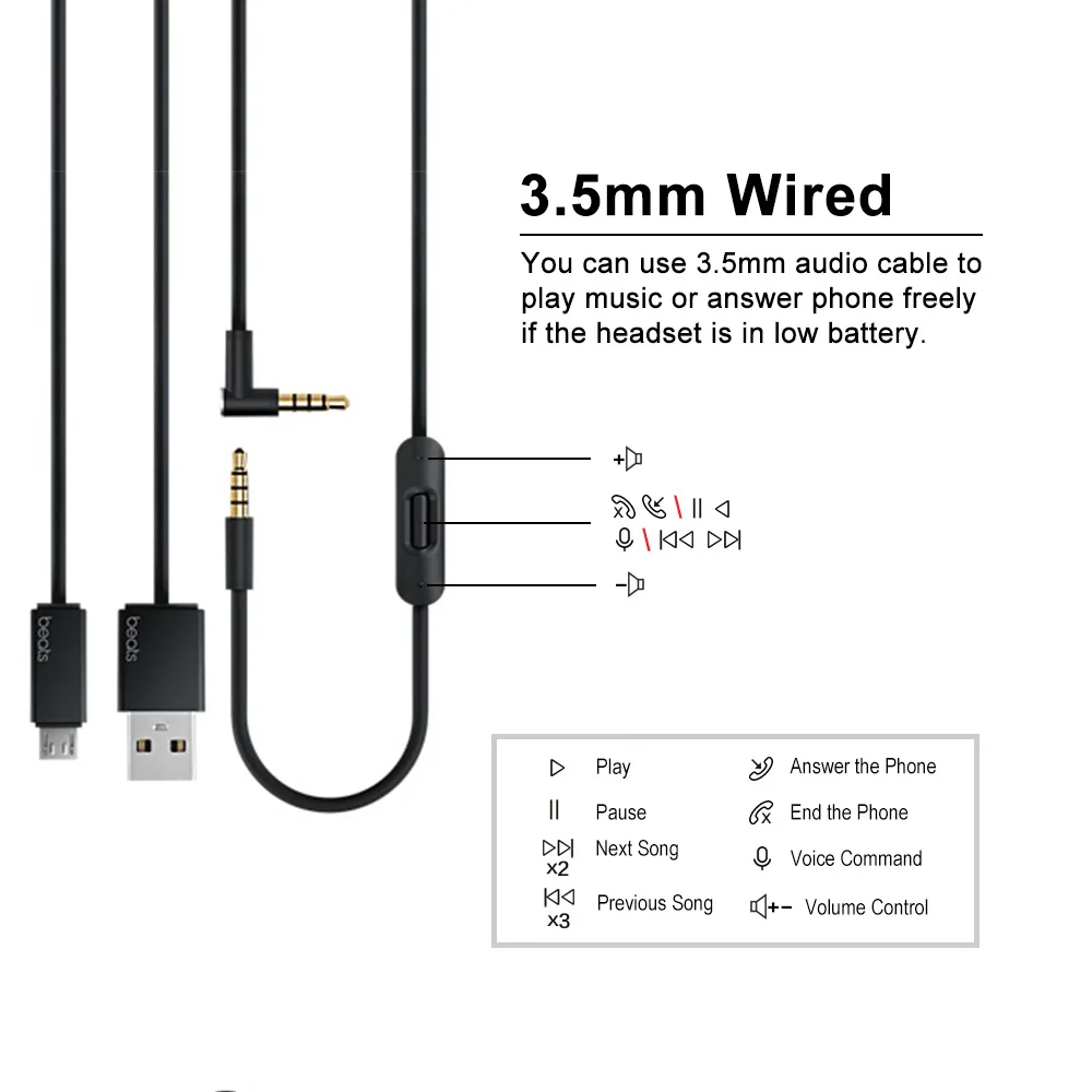 remotetalk cable beats solo 3