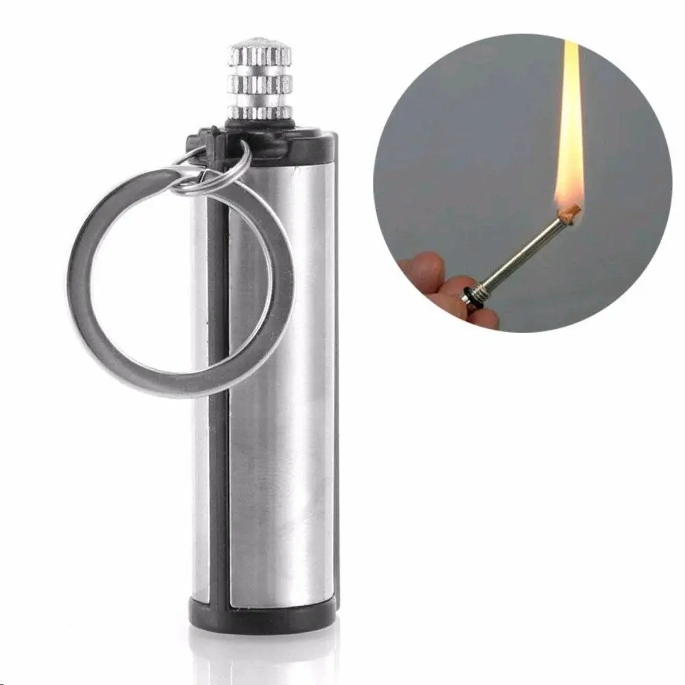 Metal Permanent Match Pin Rectangular Gasoline Kerosene Flintstone Lighter Key Chain Instant Emergency Ignition Start Match Rod
Metal Permanent Match Pin Rectangular Gasoline Kerosene Flintstone Lighter Key Chain Instant Emergency Ignition Start Match Rod