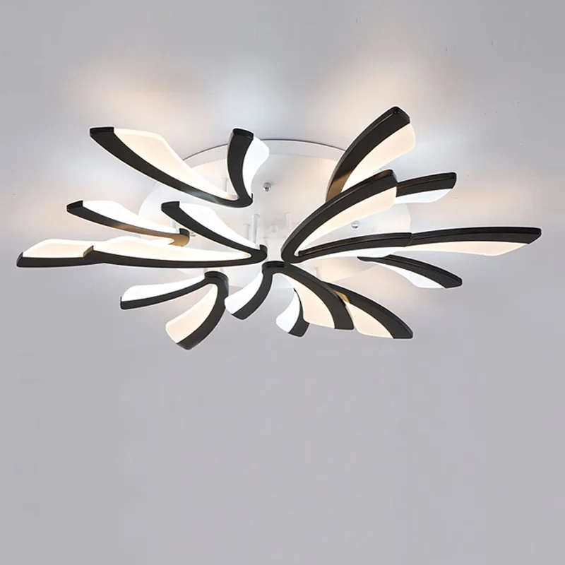 Acrylic Modern LED ceiling lamp for living room white black lampshade for Kitchen light fixture remote control Dimming
Acrylic Modern LED ceiling lamp for living room white black lampshade for Kitchen light fixture remote control Dimming
