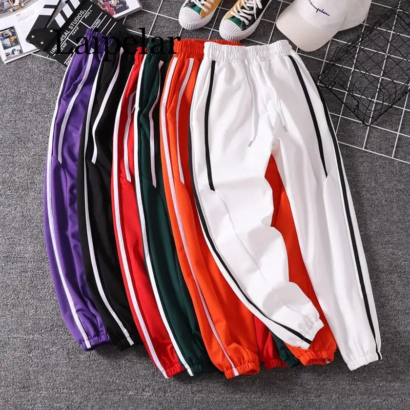 Laipelar Women Jogger Pants 2019 New Arrival Spring And Autumn Black White Red Purple Green Female Pants Student Teenager Girls
Laipelar Women Jogger Pants 2019 New Arrival Spring And Autumn Black White Red Purple Green Female Pants Student Teenager Girls