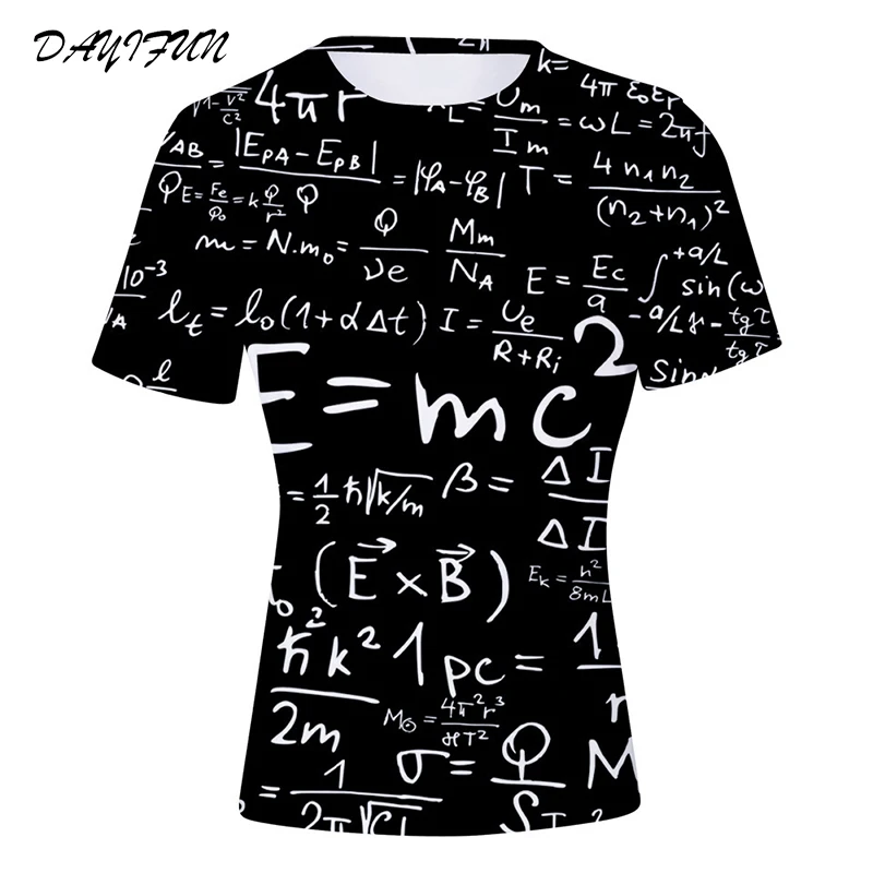 DAYIFUN 2019 Summer Women New T-shirt Equation Short Sleeve O-neck Men Black Hole Tshirt Unique Street Tees Q0213
DAYIFUN 2019 Summer Women New T-shirt Equation Short Sleeve O-neck Men Black Hole Tshirt Unique Street Tees Q0213